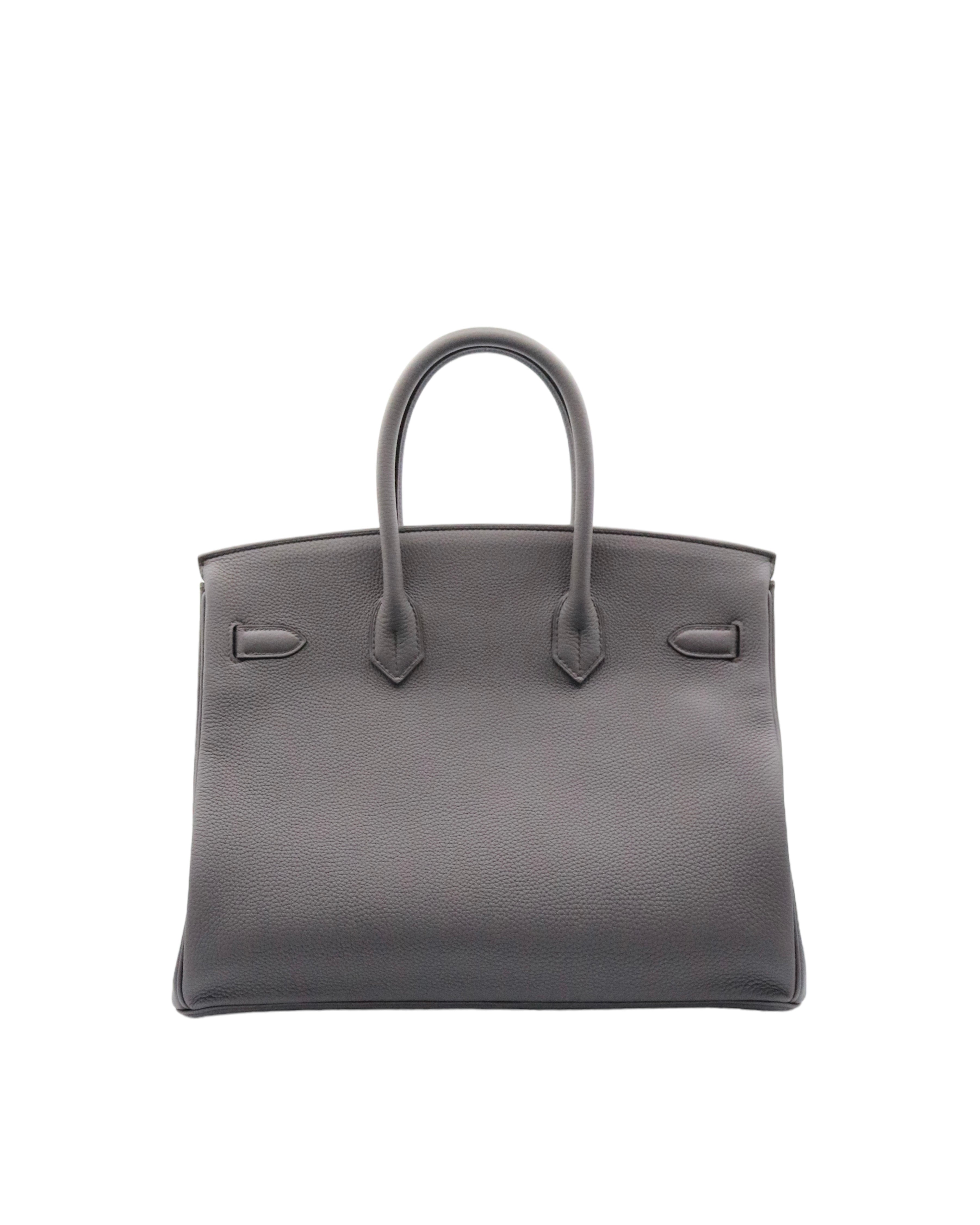 Hermès Birkin 35 Gris Etain