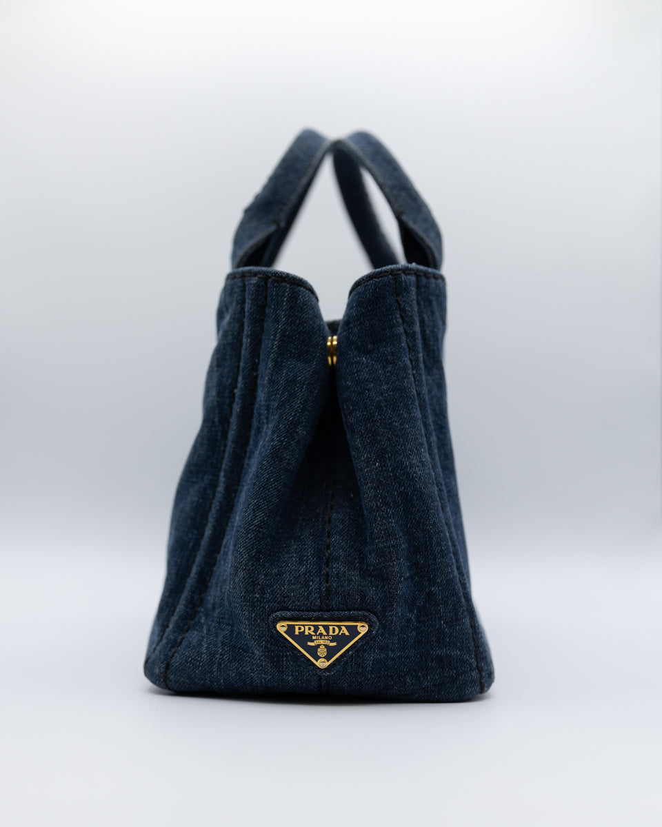 Denim Shopping Bag